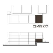 Köy 1+1 Daire Kat Planı