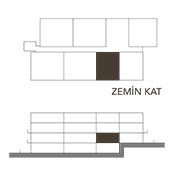 Köy 1+1 Apartman Planı