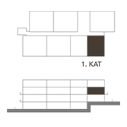 Köy Apartman Planı 2+1 Daire Köşe Dubleks Alt Kat Daire