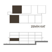 Köy Apartman Planı 2+1 Köşe Daire